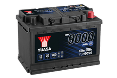 YUASA AUTOMOTIVE BATTERIES YBX9000 AGM START-STOP - Letang Auto Electrical Vehicle Parts 