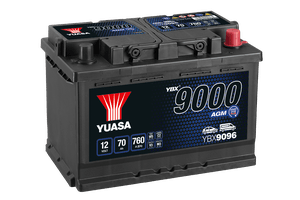 YUASA AUTOMOTIVE BATTERIES YBX9000 AGM START-STOP - Letang Auto Electrical Vehicle Parts 