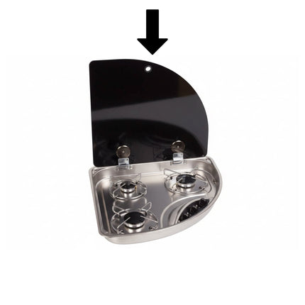 3000430 GLASS LID - CAN FC1343