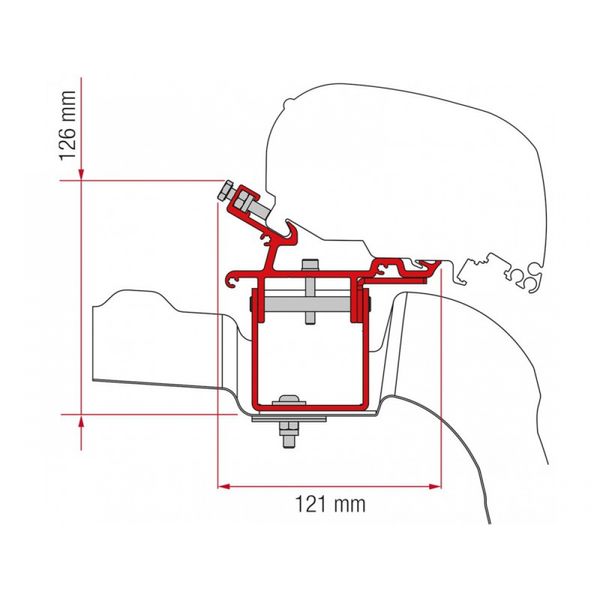 Fiamma Kit for VW Crafter/Man L3H3 UK