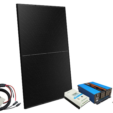 420W - 12V Off Grid Solar Kit - Power Inverter (Excluding Batteries)