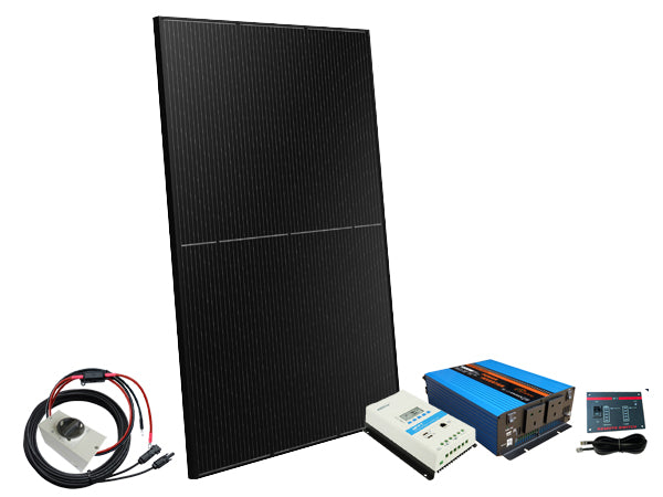 420W - 12V Off Grid Solar Kit - Power Inverter (Excluding Batteries)