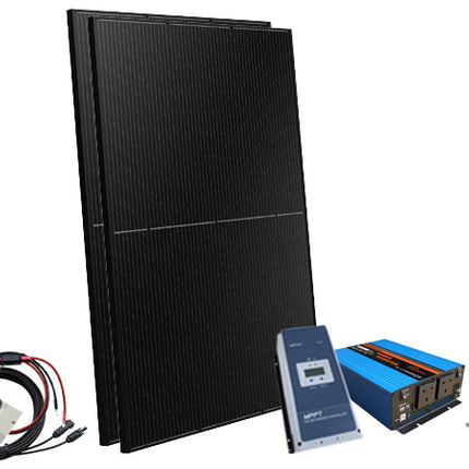 840W - 12V Off Grid Solar Kit - Power Inverter (Excluding Batteries)