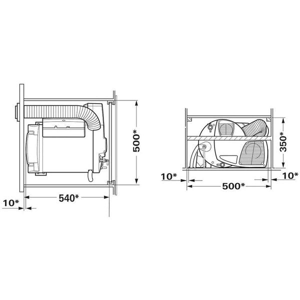 Truma Combi Heater 2E Space & Water Heater Kit (Gas and Electric)