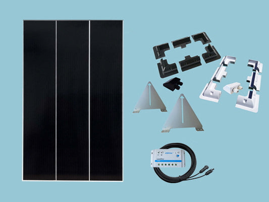 180W Sunshine 'Slimline' Solar Caravan Motorhome & Boat Kit