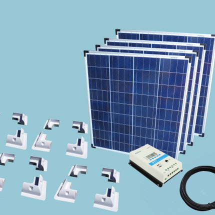 320W Poly - Sunshine Solar Caravan Motorhome & Boat Kit
