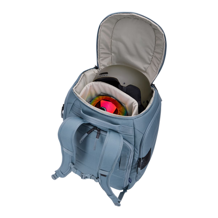 Thule RoundTrip Snowboard and ski boot backpack 60L mid blue