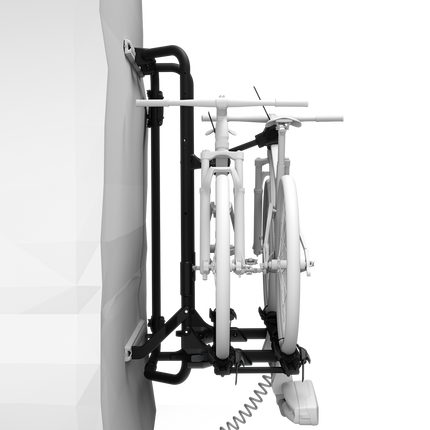 Strong Velotrack frame section for cars, vans, and motorhomes
