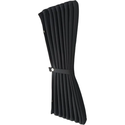 Voos Ford Transit Custom Black SWB Tailgate Curtains 2012 – 2024