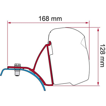Fiamma F43van Kit for PSA Vehicles (98655A090)