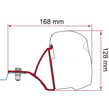 Fiamma F43van Kit for Trafic/Vivaro/NV300/Talento (98655A021)