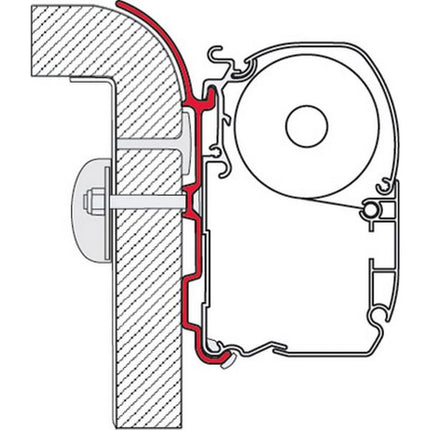 Fiamma F45s/F70 Kit for Burstner (98655-749)