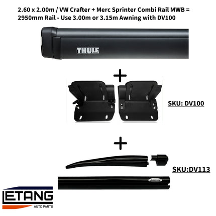Thule 4200 CamperVan Awnings & Vehicle Spec Adapters