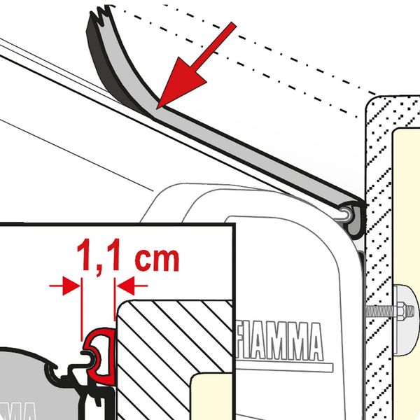 Fiamma Rain-Guard S 30m Roll (03910-02-)