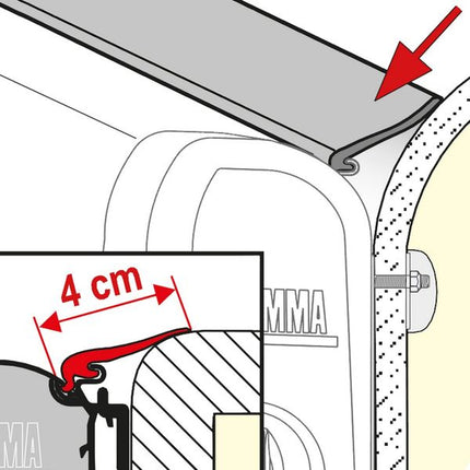 Fiamma Rain Guard M 30m Roll (03477-02-)