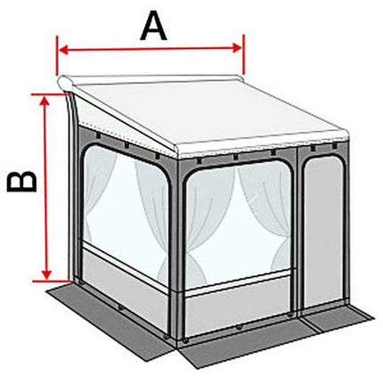 Fiamma Privacy Room Light Van 260