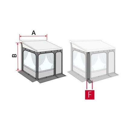 Fiamma Privacy Room 300 - 245-280 F65/F80