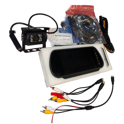 PS Reversing Camera Kit Clip On Monitor Black