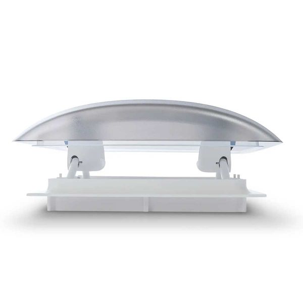 MPK VisionVent S Pro 280x280mm Vented Rooflight Signal White 24-46mm