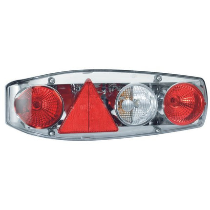 Hella Caraluna II Plus Chrome Left Hand Caravan Cluster Lamp