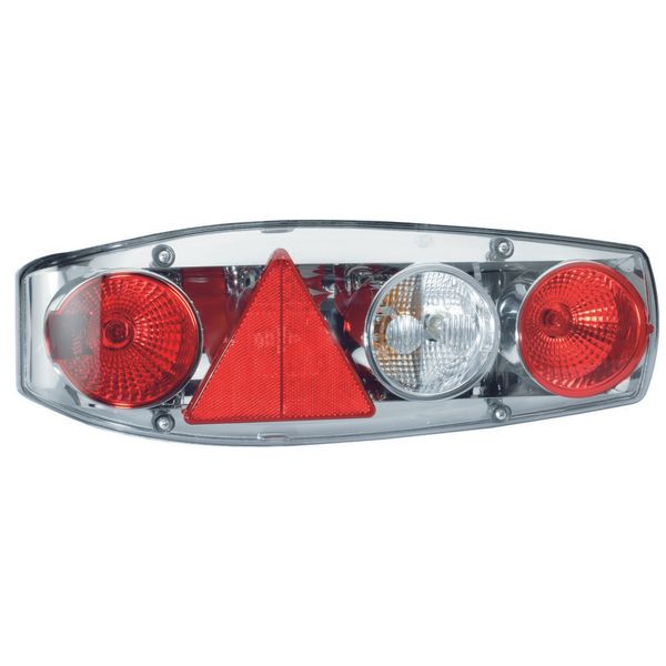 Hella Caraluna II Plus Chrome Left Hand Caravan Cluster Lamp