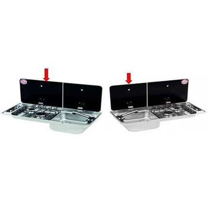 CAN 3000410 Replacement RH Glass Lid