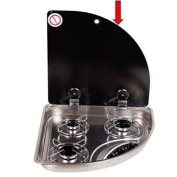 CAN 3000430 glass lid replacement for FC1343
