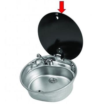 Genuine CAN LR1770 sink tempered glass lid spare part
