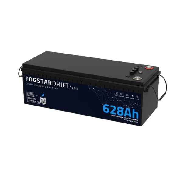 Fogstar Drift 12V 628Ah Lithium Leisure Battery Gen 2