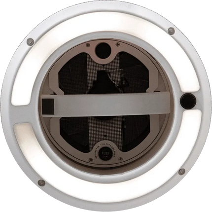 Maxxfan  12v exhaust fan White Dome Plus with LED