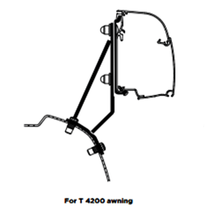 Thule 4200 ADAPTER FORD TRANSIT CUSTOM MK2 (V710) - VARIOUS