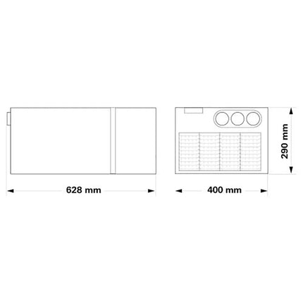 Truma Saphir Comfort under bench Caravan Air Conditioning Unit