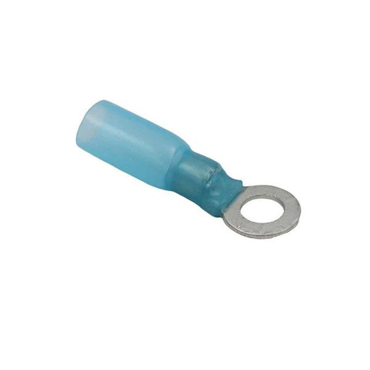 AMC Blue Heat Shrink Ring Terminal (5.3mm ID / 10 Pack)