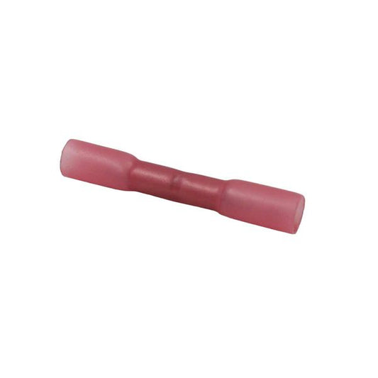 AMC Red Heat Shrink Straight Connector Terminal (100 Pack)