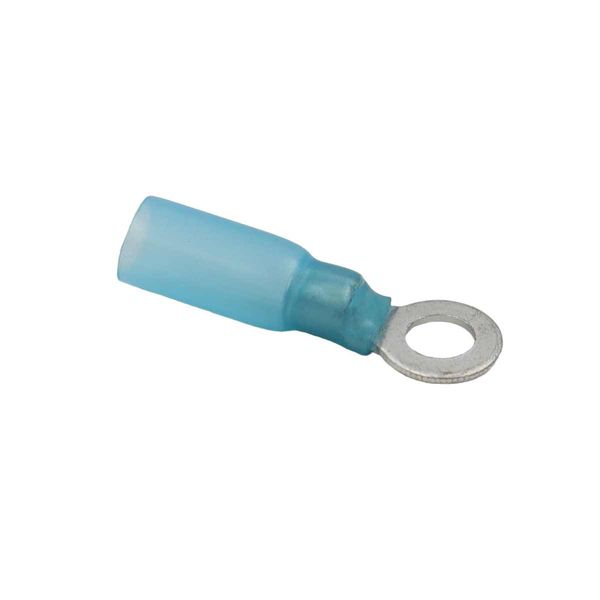 AMC Blue Heat Shrink Ring Terminal (5.3mm ID / 100 Pack)