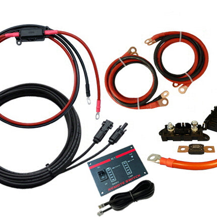 420W - 12V Off Grid Solar Kit - Power Inverter (Including Batteries)