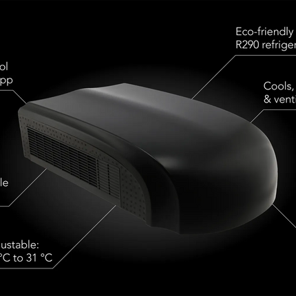 Rooftop air conditioner RTA-2500L black