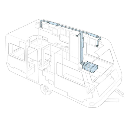 Truma Saphir Compact Under Bench Air Conditioning Unit