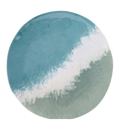 Bo-Camp Tableware Set Halo Blue/Green 12-Piece