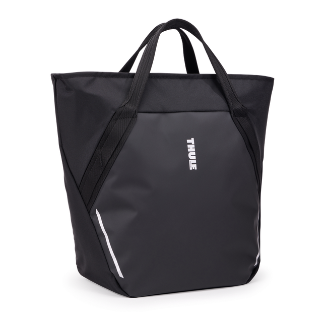 Thule chasm tote for bike with InLock 25L (Black/Mid-Blue/dusted Orange)