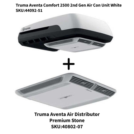 Truma Aventa Comfort 2500 2nd Gen Air Con Unit White