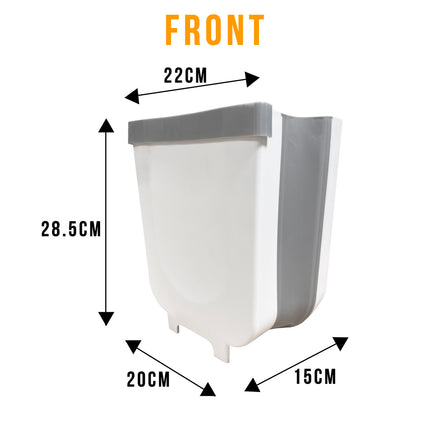 Olpro 9L Folding Camping  Bin Hanging or Free Standing