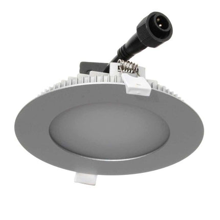 8W LED Panel Light Silver 150mm 3 Core