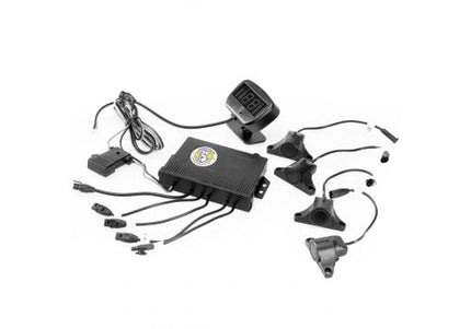 Amber Valley 4 Pot Underslung Reverse Parking Sensors with Display - AVPROX6400KXP