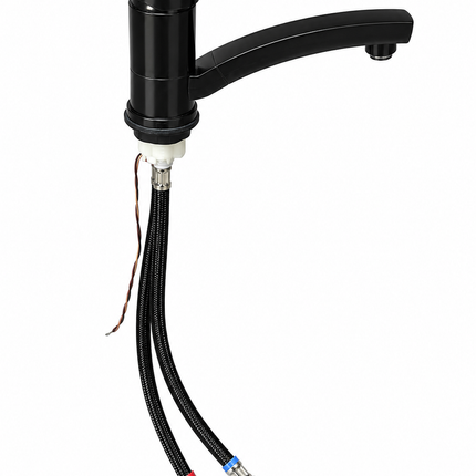 Black Capri Kompakt Mixer Tap 17cm