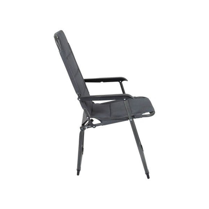 Bo-Camp Chair Copa Rio Air XL Padded Aluminium Grey
