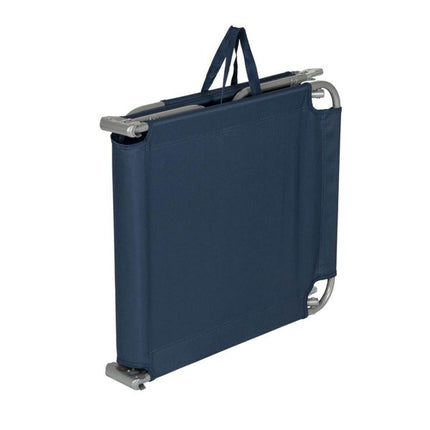 Bo-Camp Sun Lounger 5 Positions Blue
