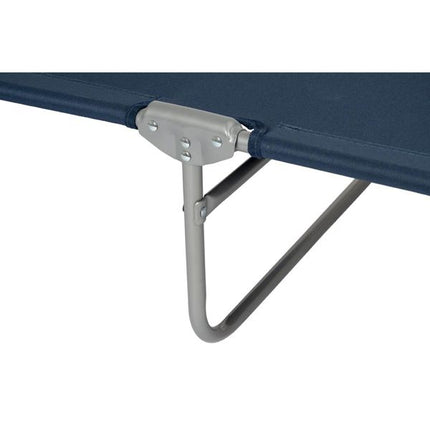 Bo-Camp Sun Lounger 5 Positions Blue