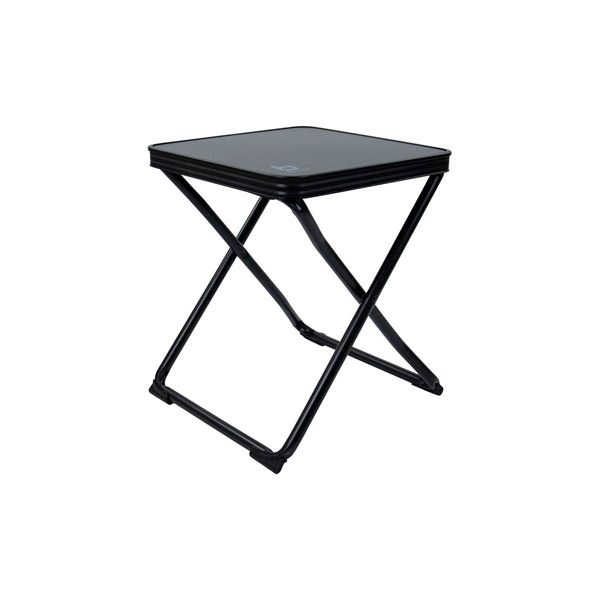 Bo-Camp Stool & Top Foldable Black