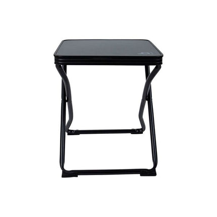 Bo-Camp Stool & Top Foldable Black